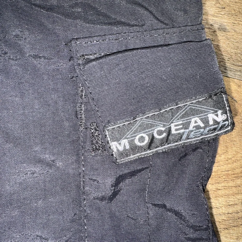 MOCEAN TECH NYLON PATROL SHORTS 1080 BLACK  MEDIUM REG